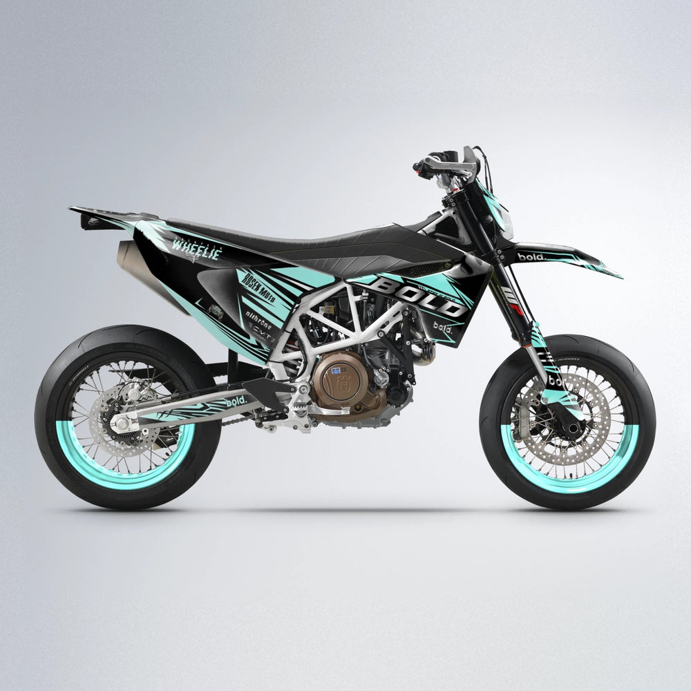SEBBE ROSEN Husqvarna 701 supermoto graphics kit in Mint