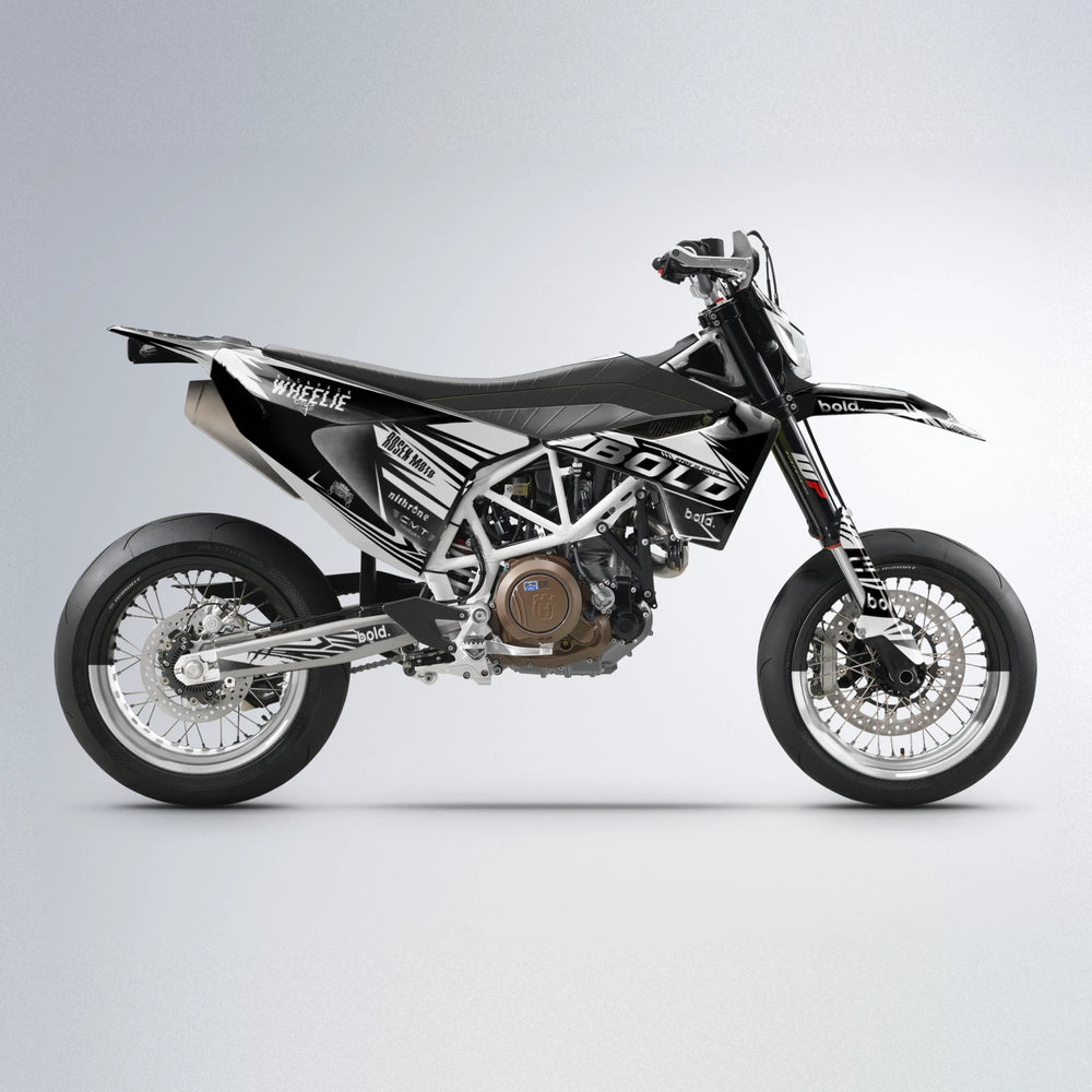 SEBBE ROSEN Husqvarna 701 supermoto graphics kit in White
