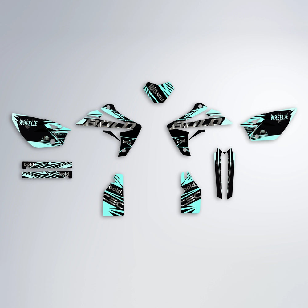 SEBBE ROSEN Rieju MRT graphics kit parts layout in Mint