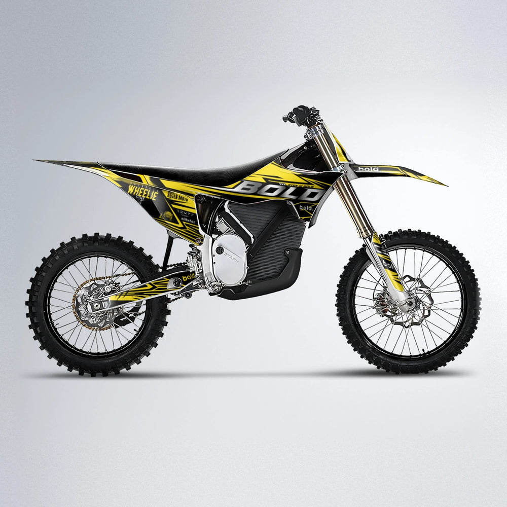 SEBBE ROSEN Stark Varg MX motocross graphics kit in Yellow