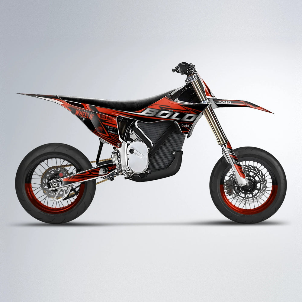 SEBBE ROSEN Stark Varg SM supermoto graphics kit in Custom Colour