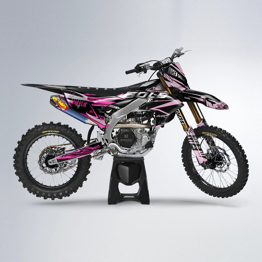 SEBBE ROSEN Yamaha YZF MX motocross graphics kit in Flamingo