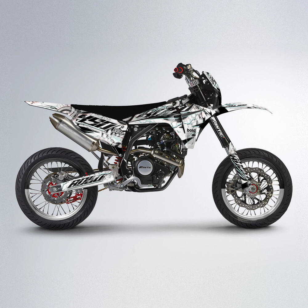 SERPENT Fantic supermoto graphics kit in Mint