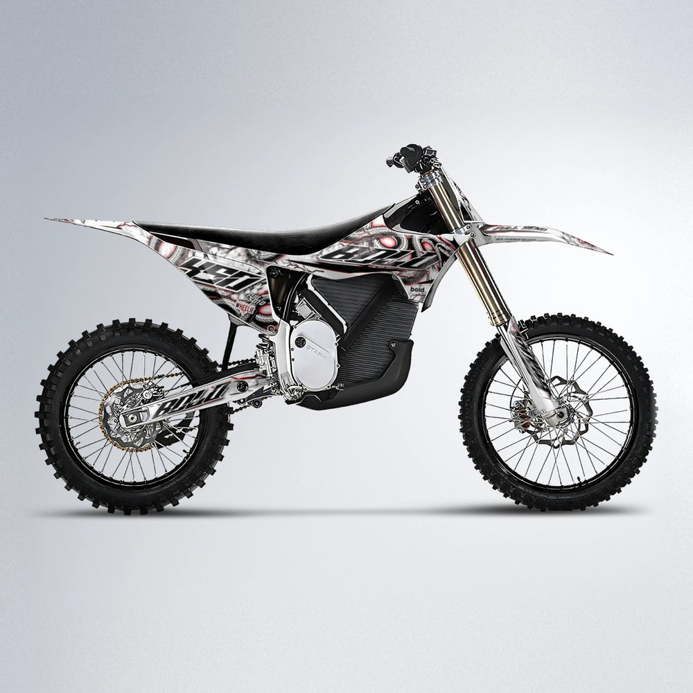SERPENT Stark Varg MX motocross graphics kit in Black & Red