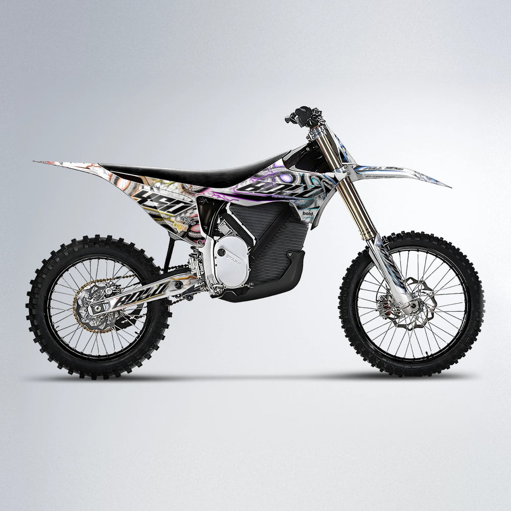 SERPENT Stark Varg MX motocross graphics kit in Sunset Fade