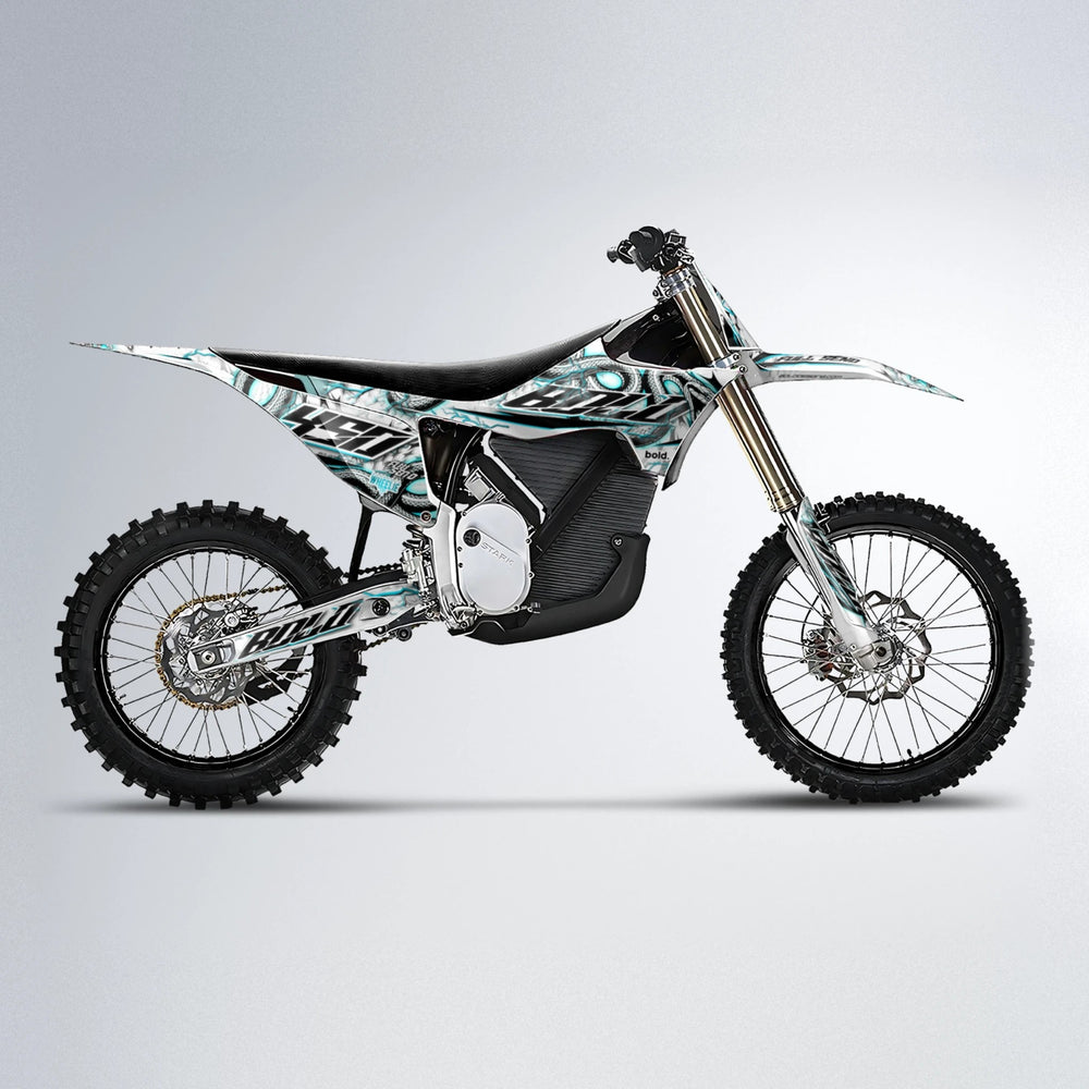 SERPENT Stark Varg MX motocross graphics kit in Teal