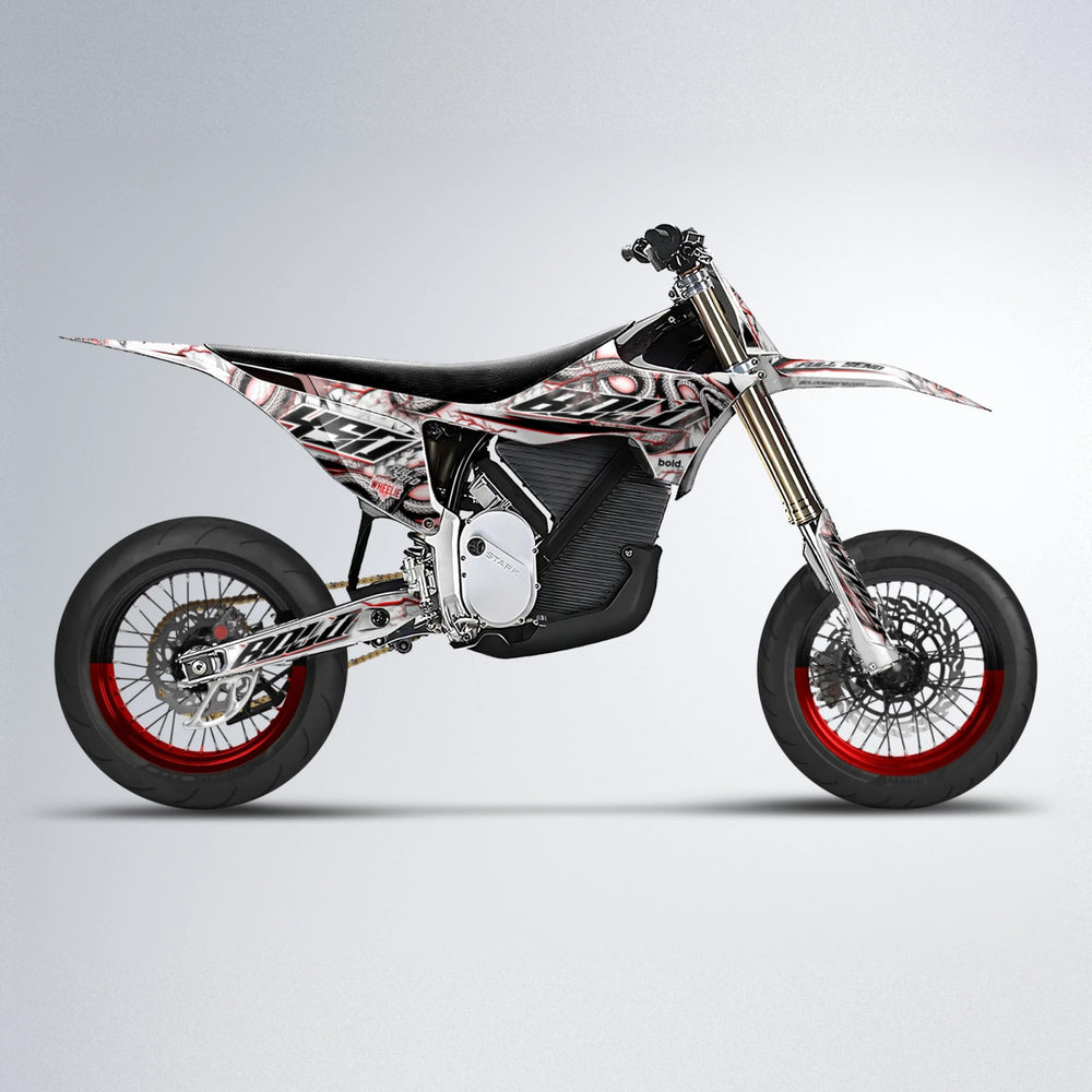 SERPENT Stark Varg SM supermoto graphics kit in Custom Colour