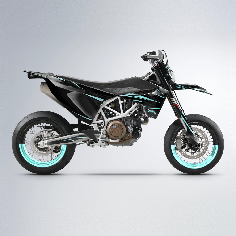 SKITZ Husqvarna 701 supermoto graphics kit in Mint