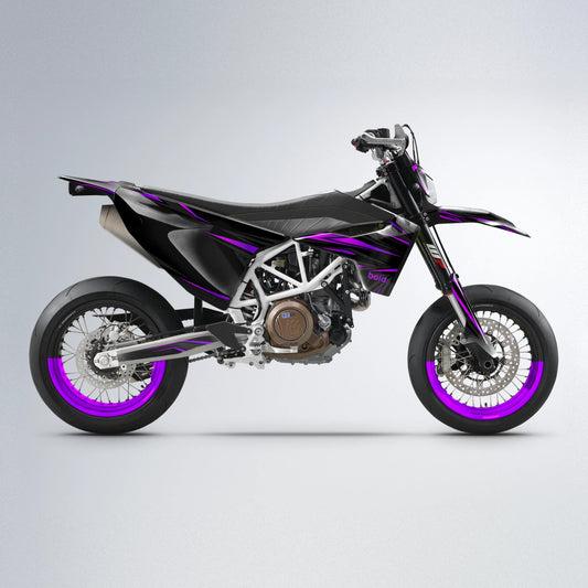 SKITZ Husqvarna 701 supermoto graphics kit in Pink