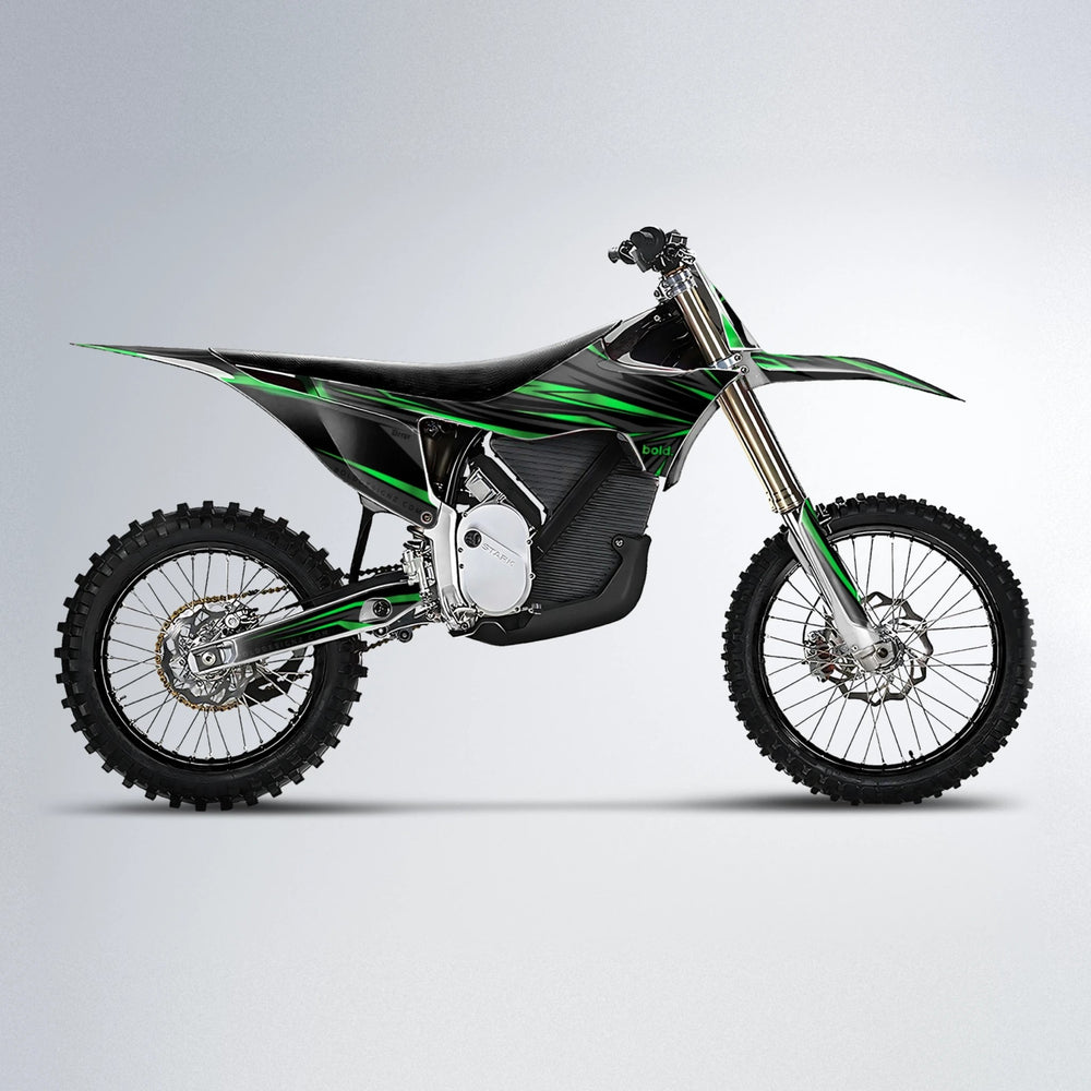 SKITZ Stark Varg MX motocross graphics kit in Green