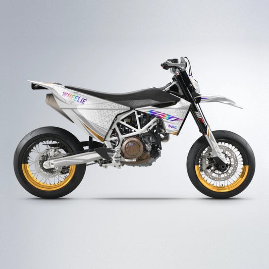 SKOOVBY Husqvarna 701 supermoto graphics kit in Purple