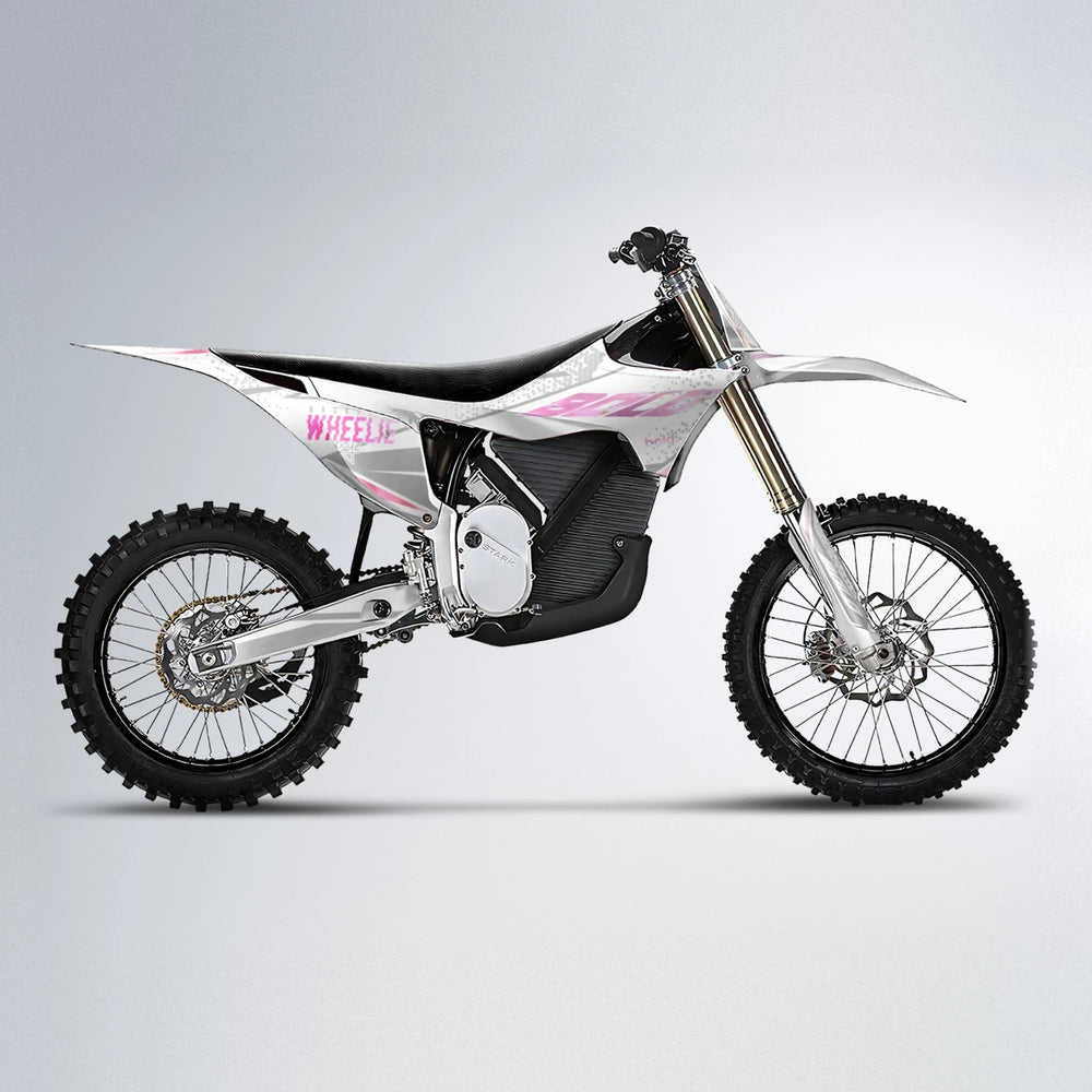 SKOOVBY Stark Varg MX motocross graphics kit in Flamingo