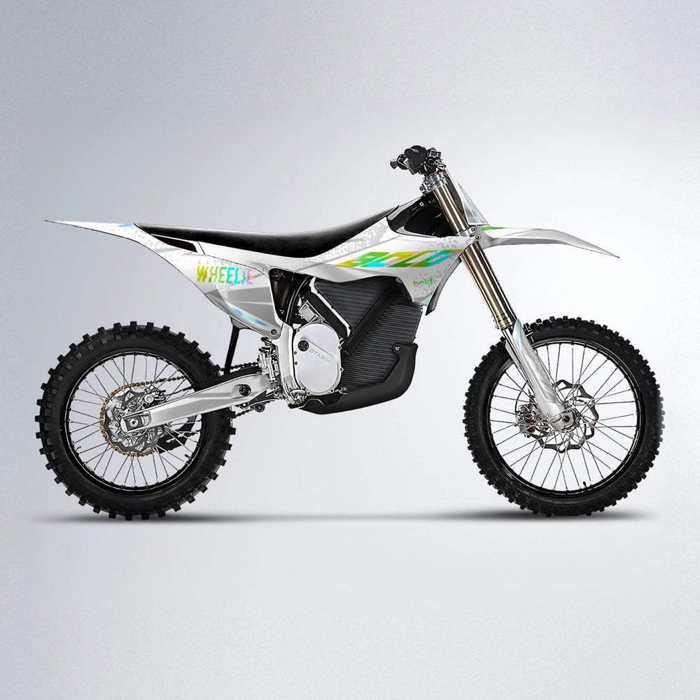SKOOVBY Stark Varg MX motocross graphics kit in Green
