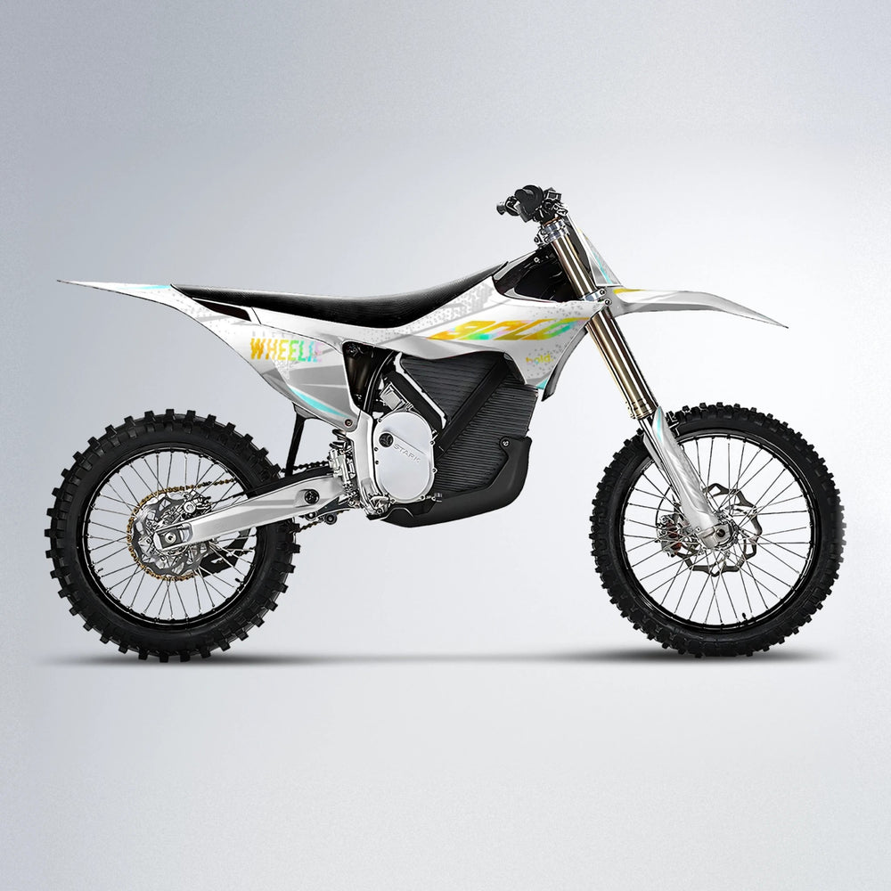 SKOOVBY Stark Varg MX motocross graphics kit in Yellow