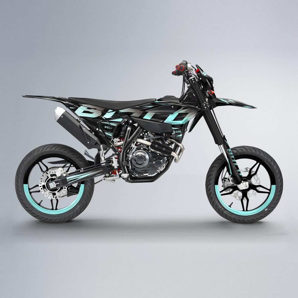 SLAUGHTER Beta supermoto graphics kit in Mint