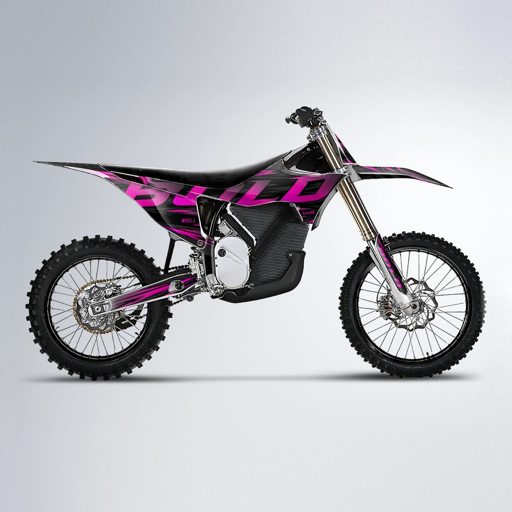 SLAUGHTER Stark Varg MX motocross graphics kit in Pink