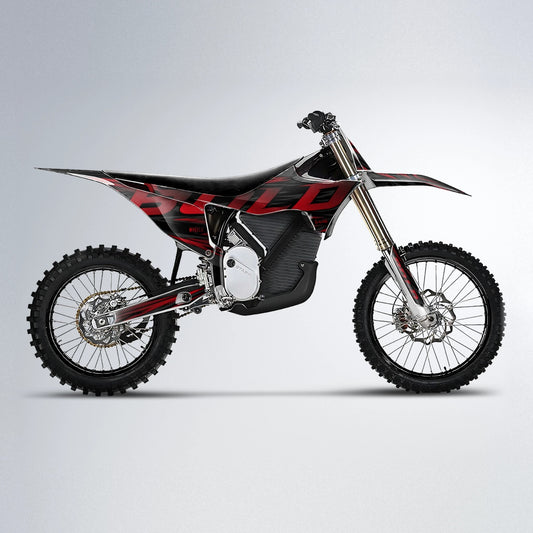 SLAUGHTER Stark Varg MX motocross graphics kit in Red