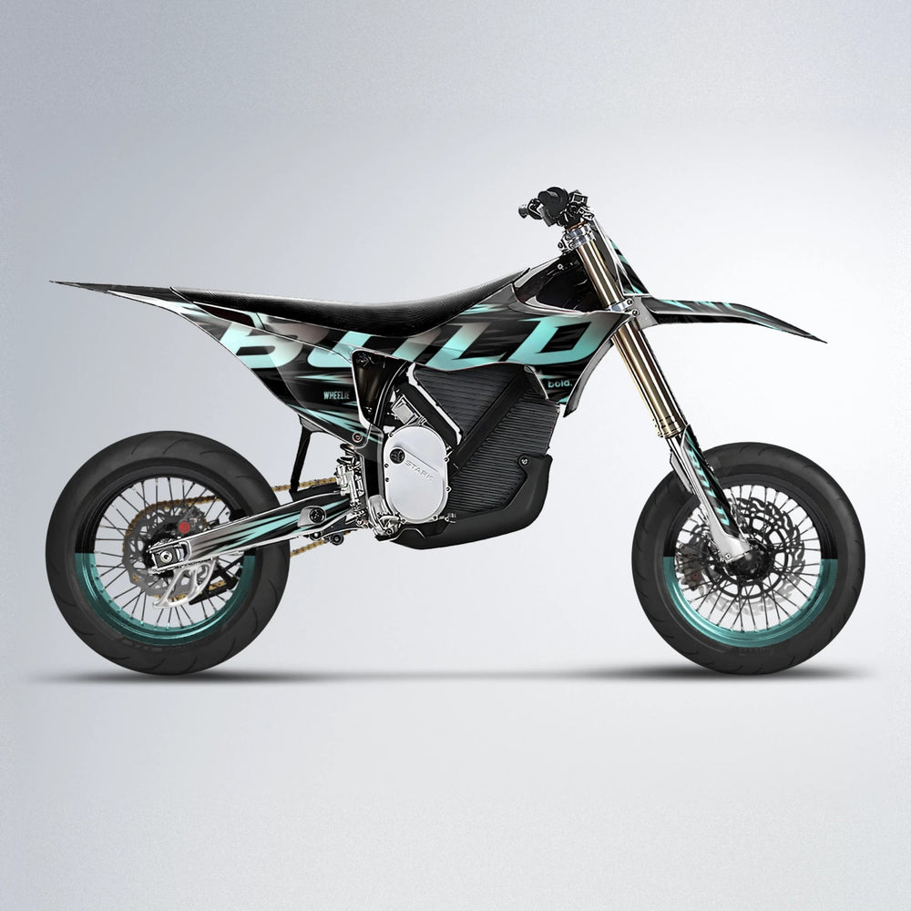 SLAUGHTER Stark Varg SM supermoto graphics kit in Mint