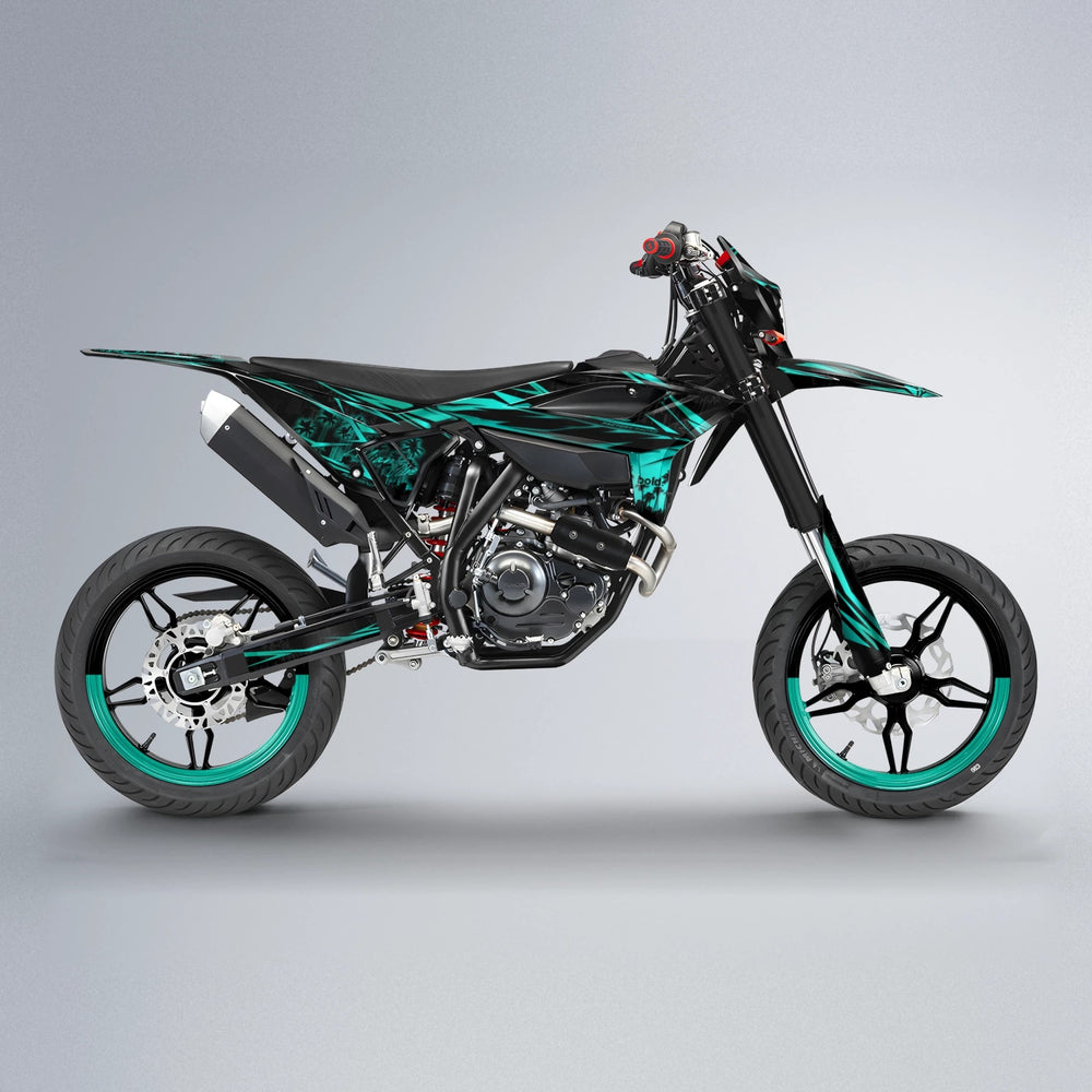 STATESIDE Beta supermoto graphics kit in Custom Colour