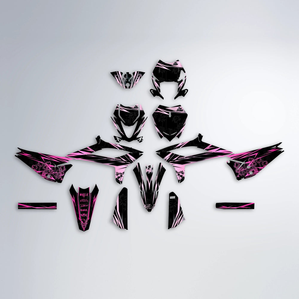STATESIDE Beta graphics kit parts layout in Flamingo