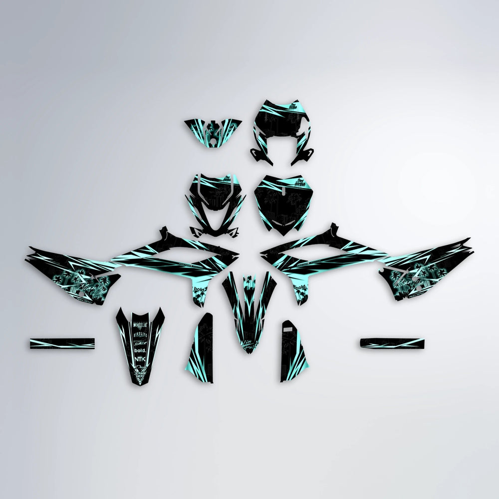STATESIDE Beta graphics kit parts layout in Mint