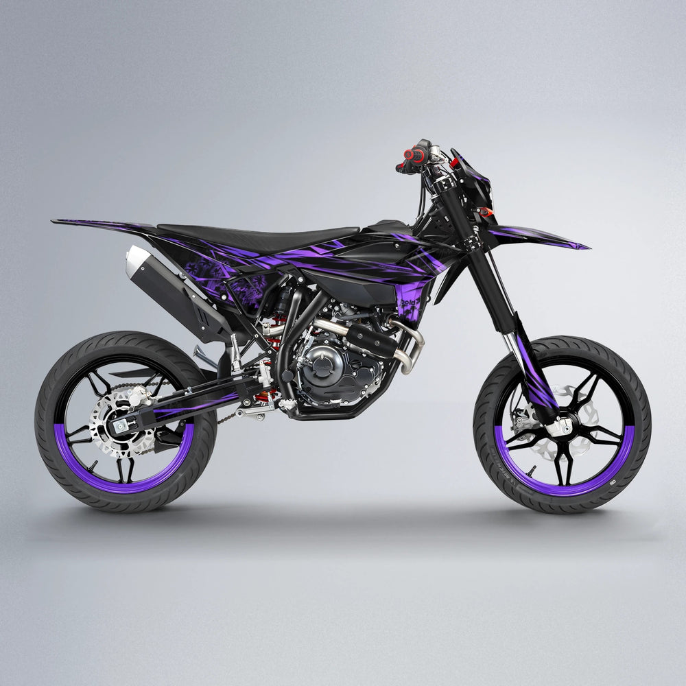 STATESIDE Beta supermoto graphics kit in Purple