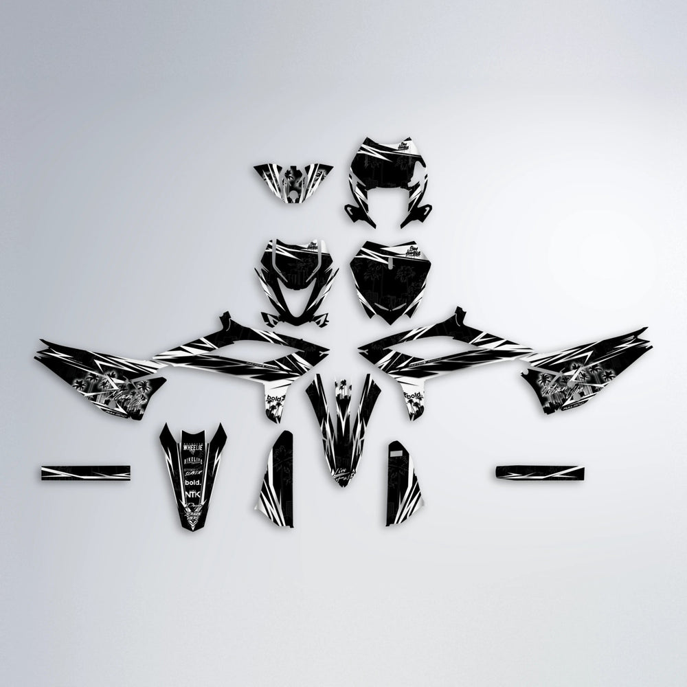 STATESIDE Beta graphics kit parts layout in White