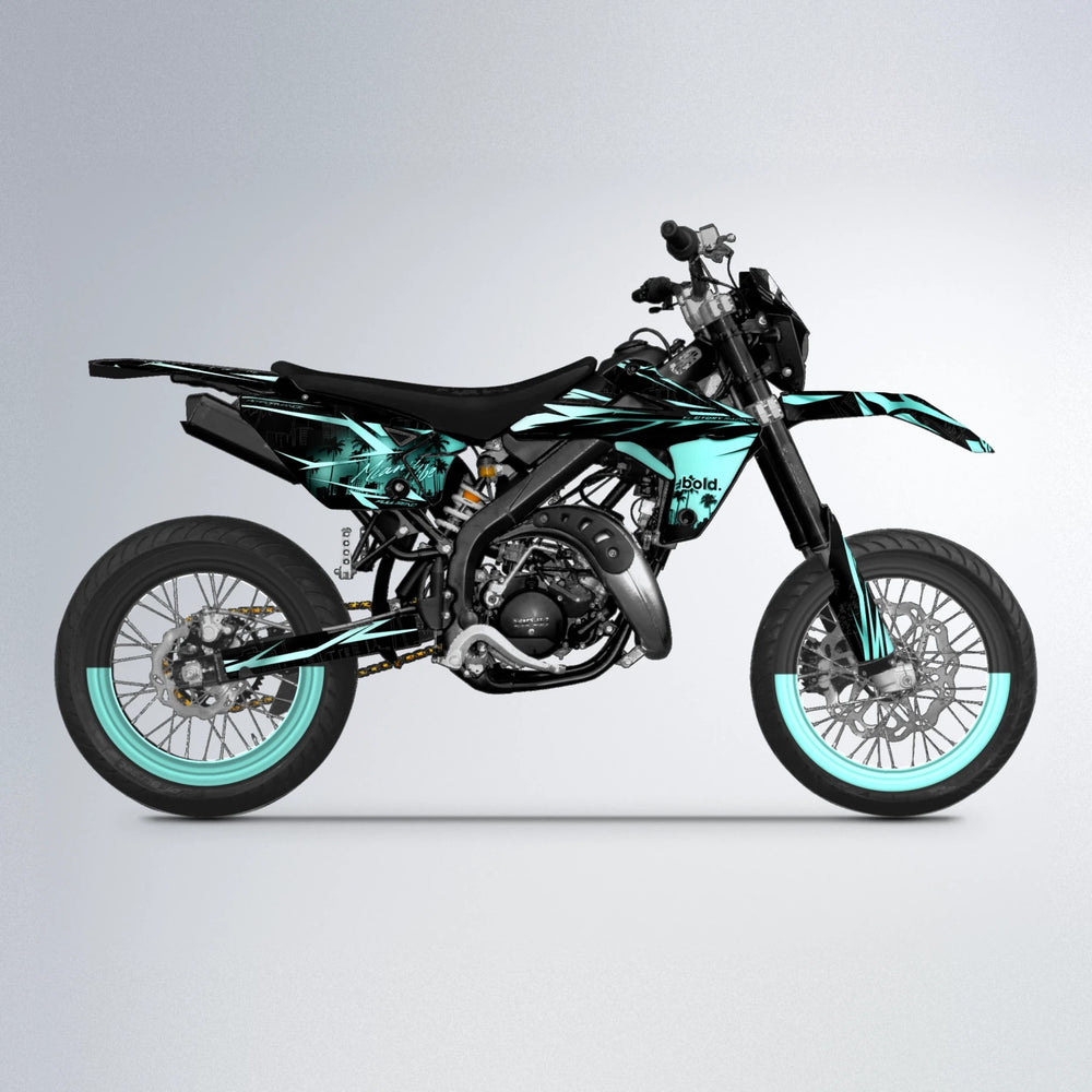 STATESIDE Rieju MRT supermoto graphics kit in Mint