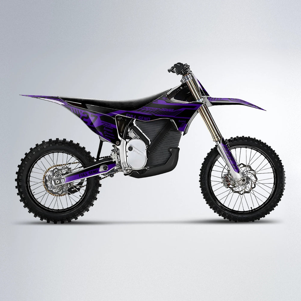 STEALTH Stark Varg MX motocross graphics kit in Purple