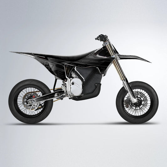 STEALTH Stark Varg SM supermoto graphics kit in Black