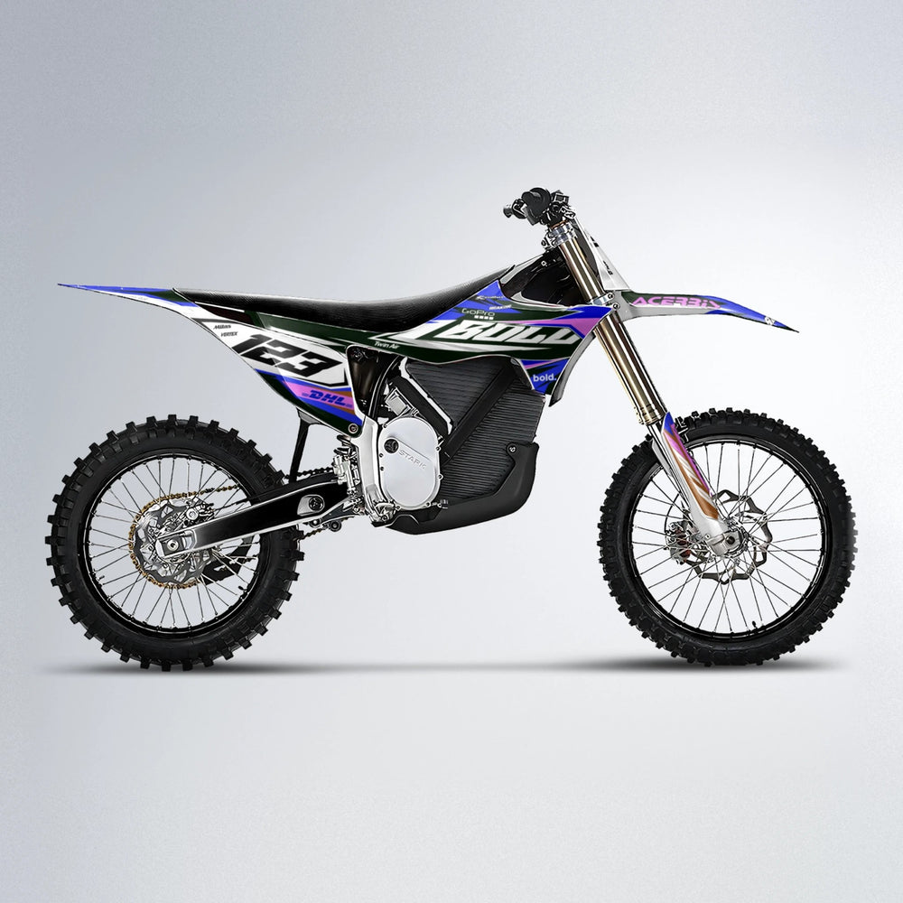 STENMARK Stark Varg MX motocross graphics kit in Blue