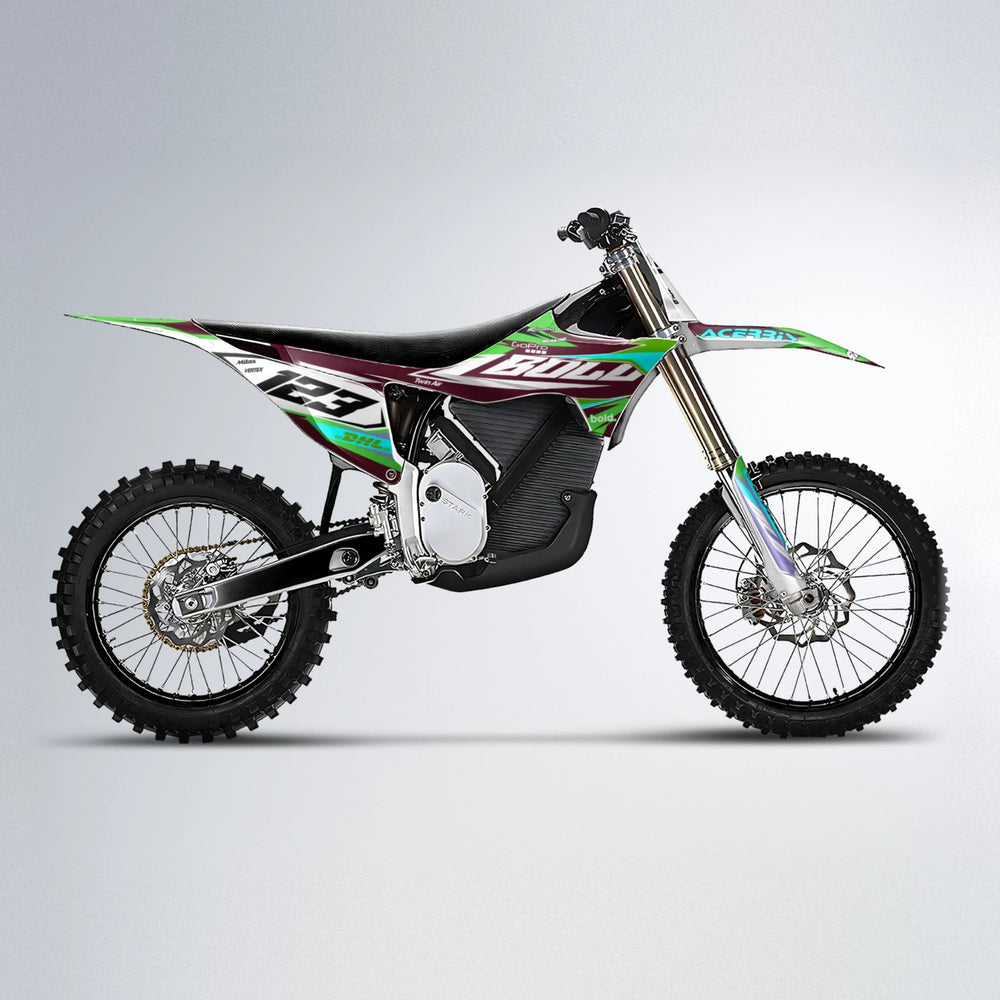 STENMARK Stark Varg MX motocross graphics kit in Green