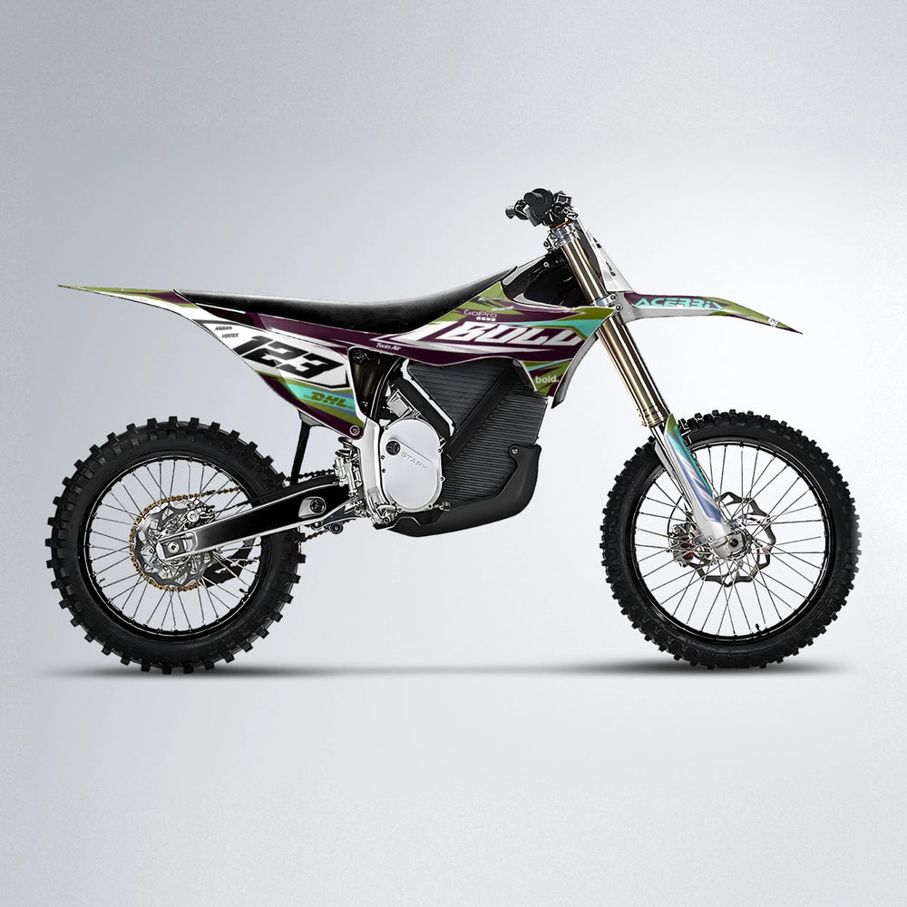 STENMARK Stark Varg MX motocross graphics kit in Olive