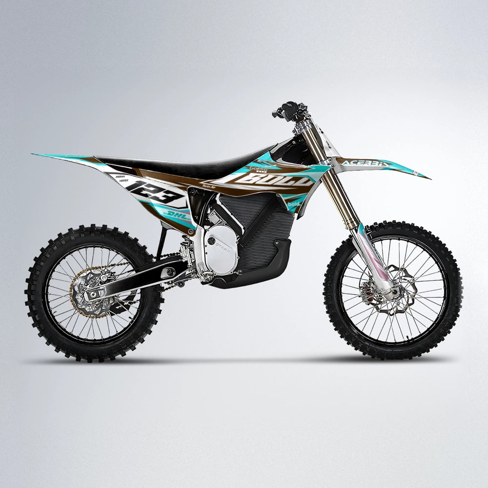 STENMARK Stark Varg MX motocross graphics kit in Teal