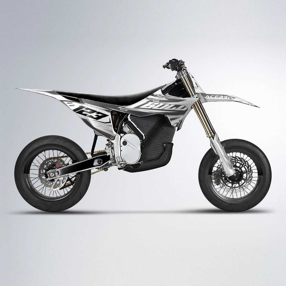 STENMARK Stark Varg SM supermoto graphics kit in White