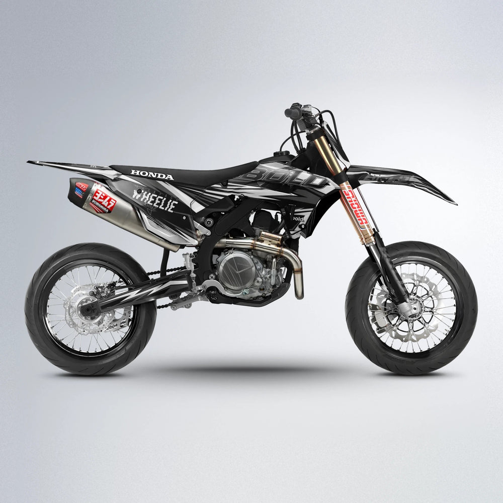 STORM Honda supermoto graphics kit in White