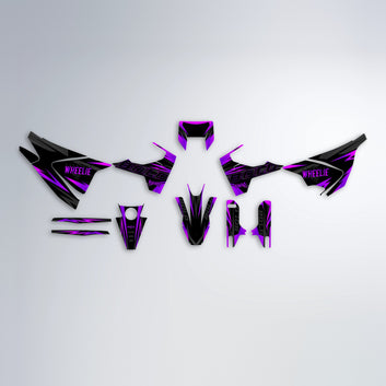 STORM Husqvarna 701 graphics kit parts layout in Purple