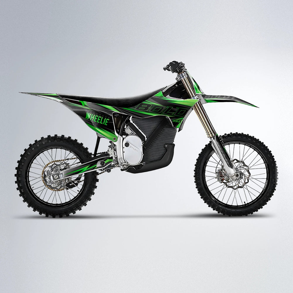 STORM Stark Varg MX motocross graphics kit in Green