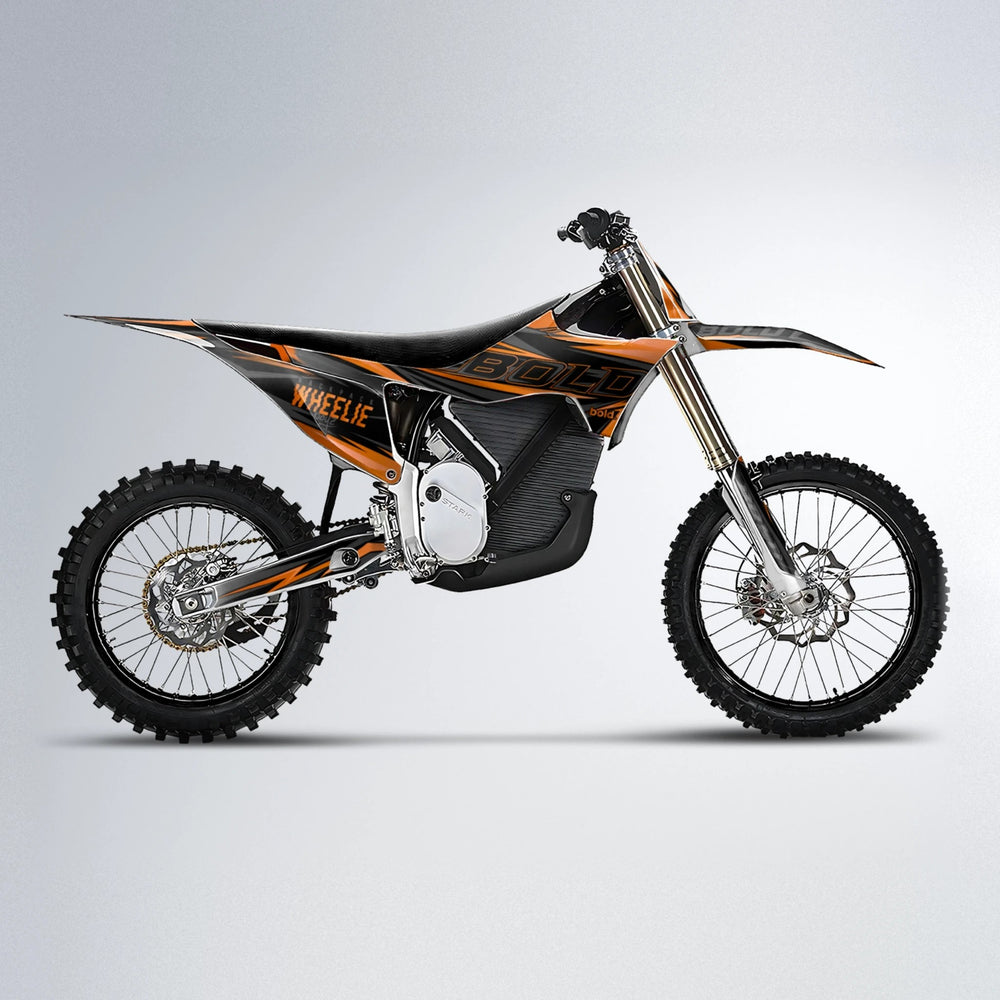 STORM Stark Varg MX motocross graphics kit in Orange