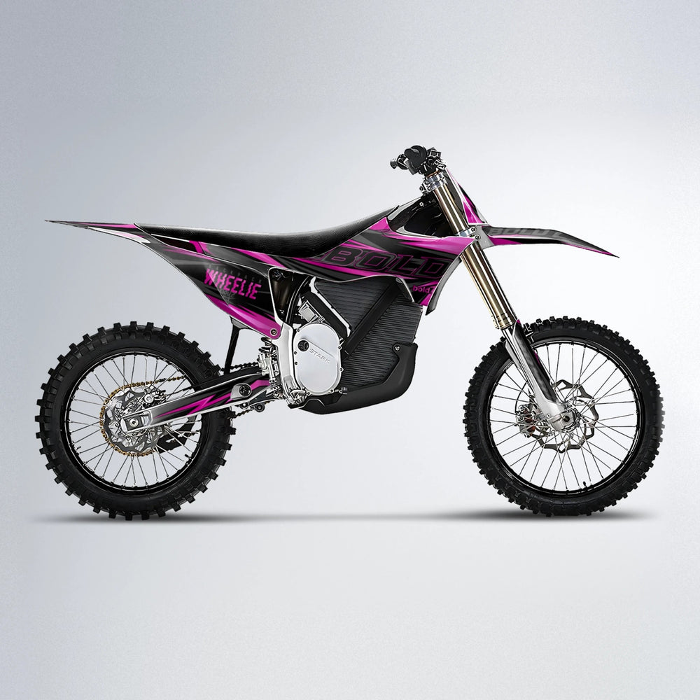 STORM Stark Varg MX motocross graphics kit in Pink