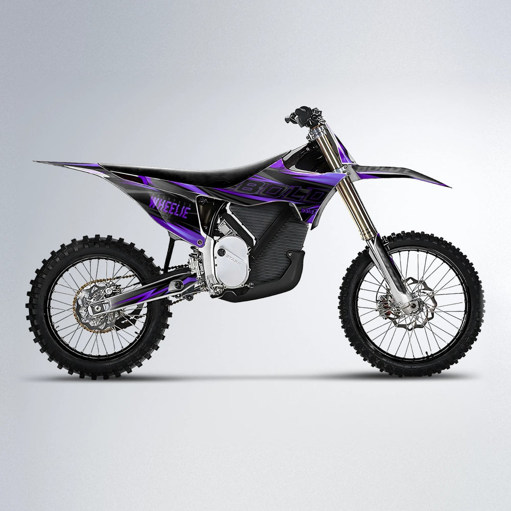 STORM Stark Varg MX motocross graphics kit in Purple