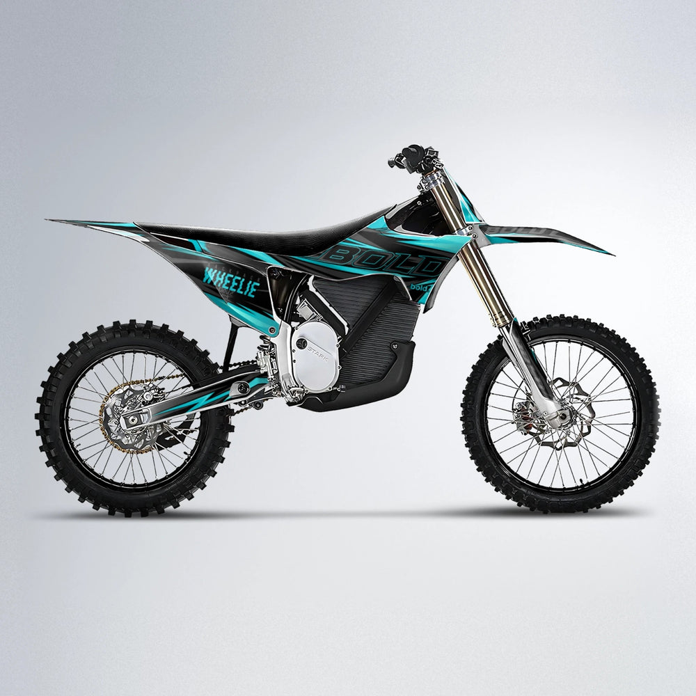 STORM Stark Varg MX motocross graphics kit in Teal