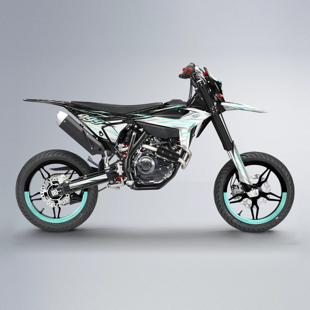 SUNRISE Beta supermoto graphics kit in Mint