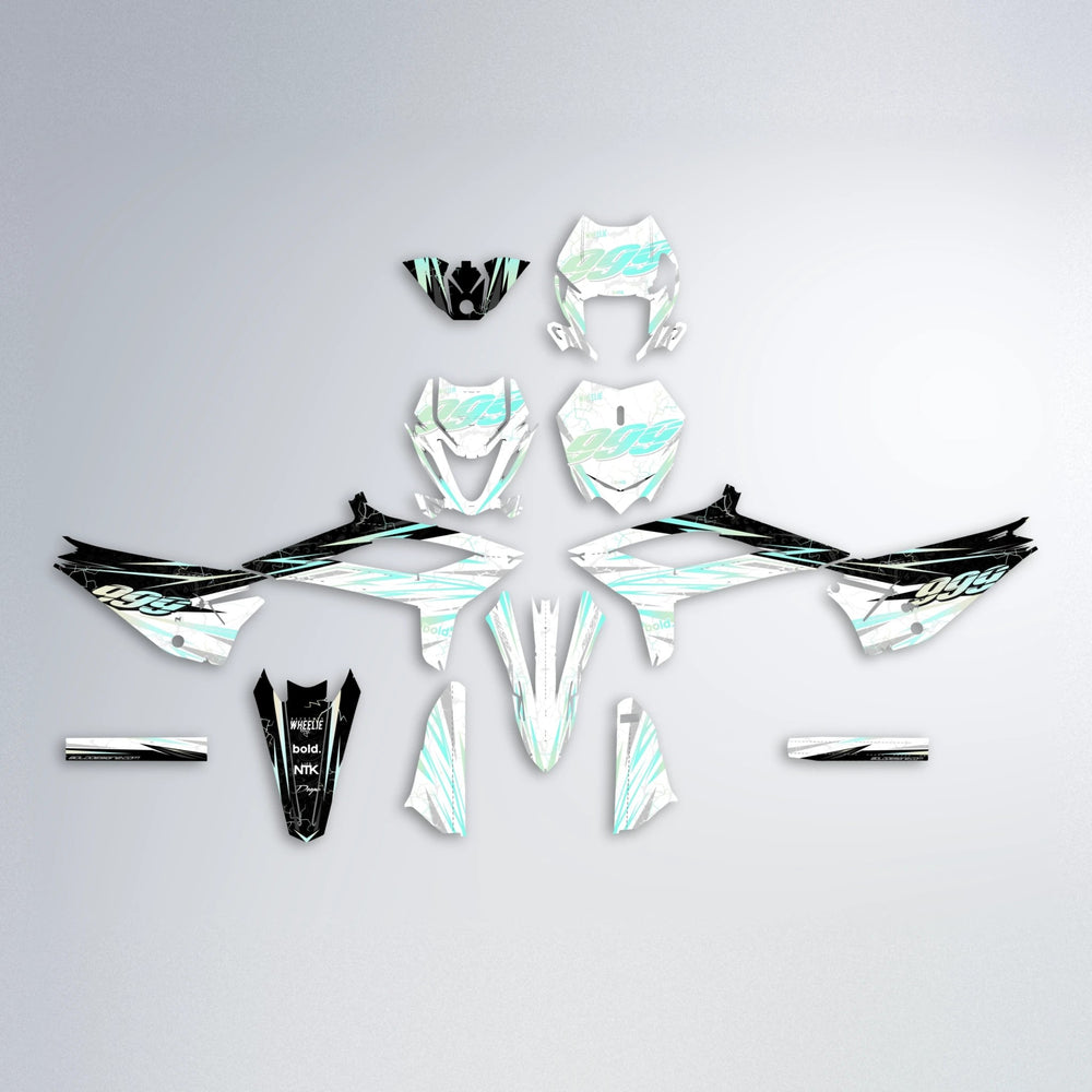 SUNRISE Beta graphics kit parts layout in Mint