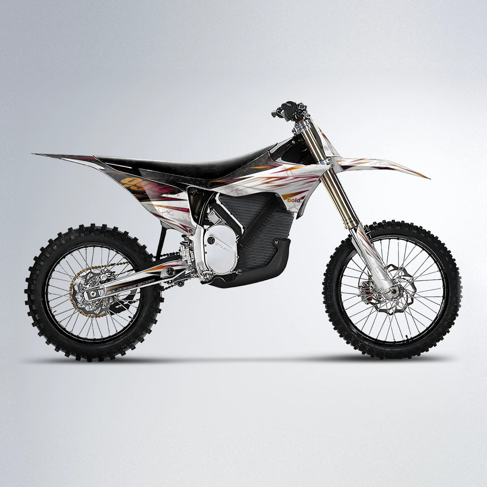 SUNRISE Stark Varg MX motocross graphics kit in Black & Red