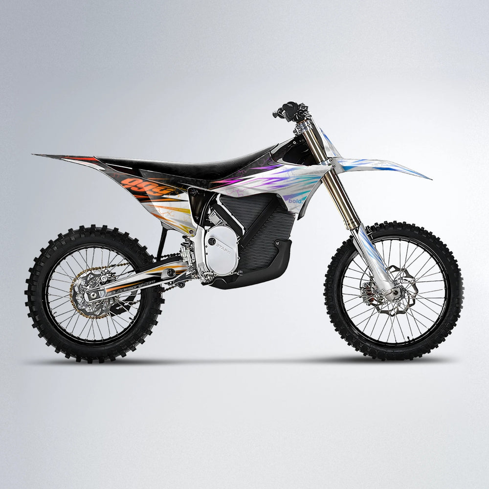 SUNRISE Stark Varg MX motocross graphics kit in Sunset Fade