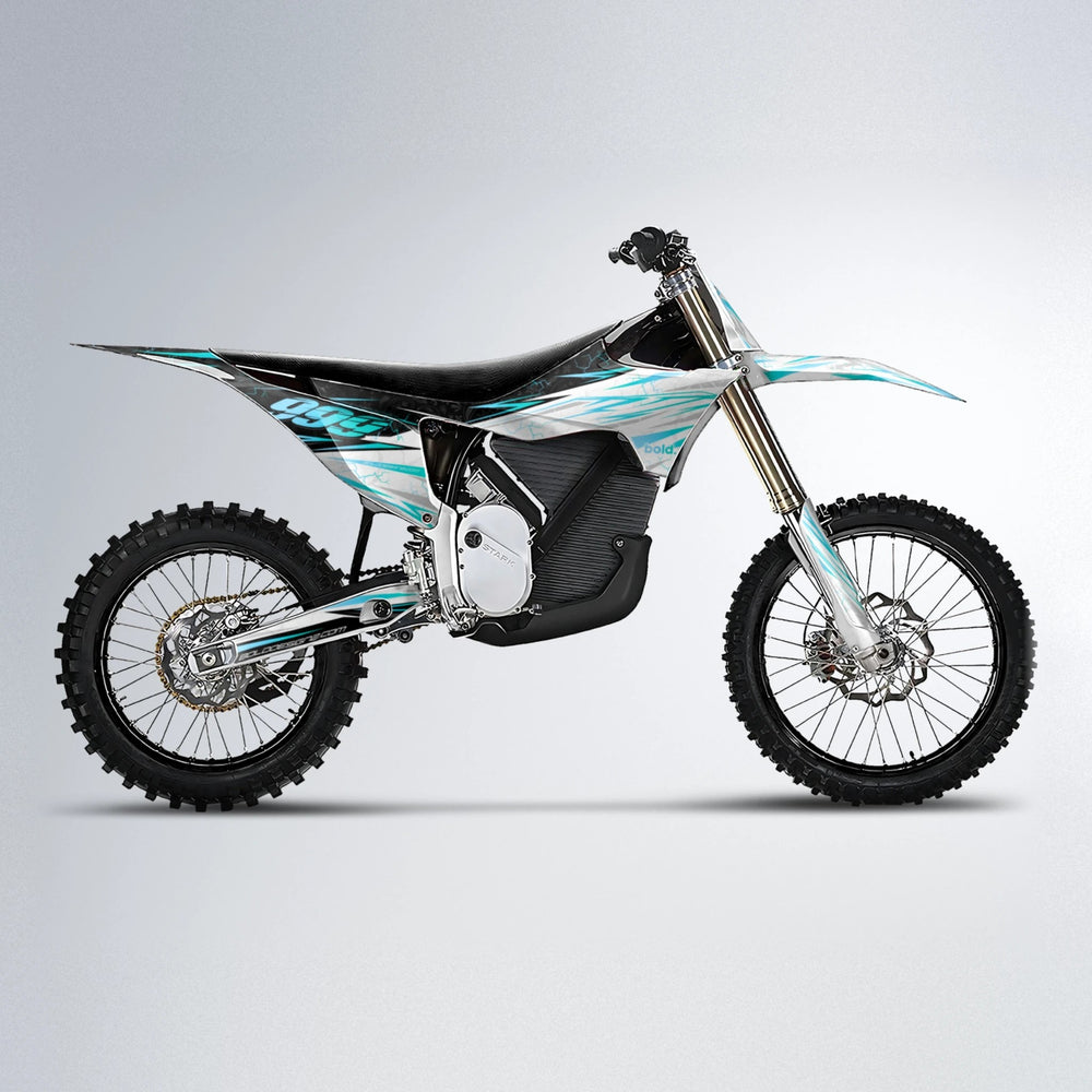 SUNRISE Stark Varg MX motocross graphics kit in Teal