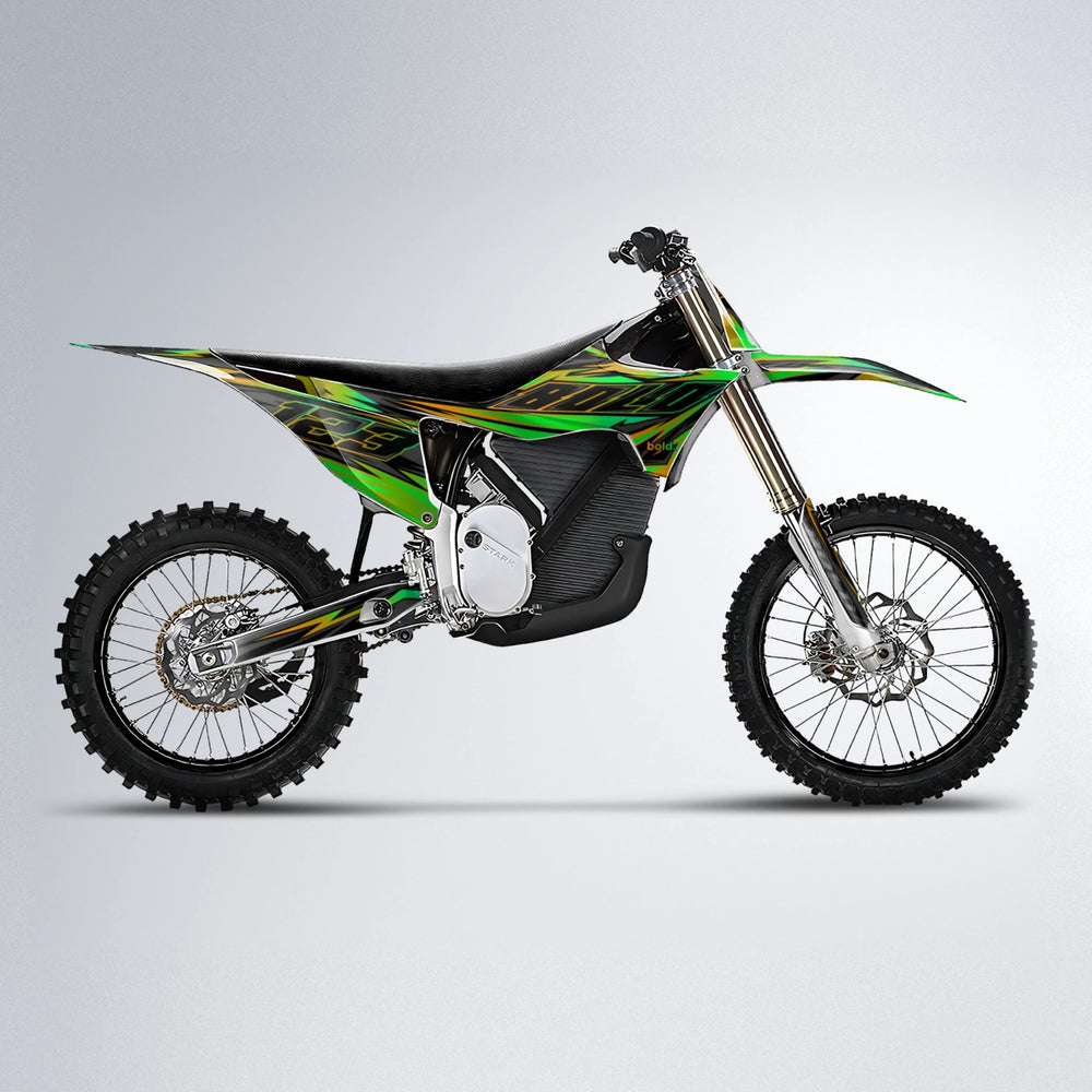 THUNDERSTRUCK Stark Varg MX motocross graphics kit in Green