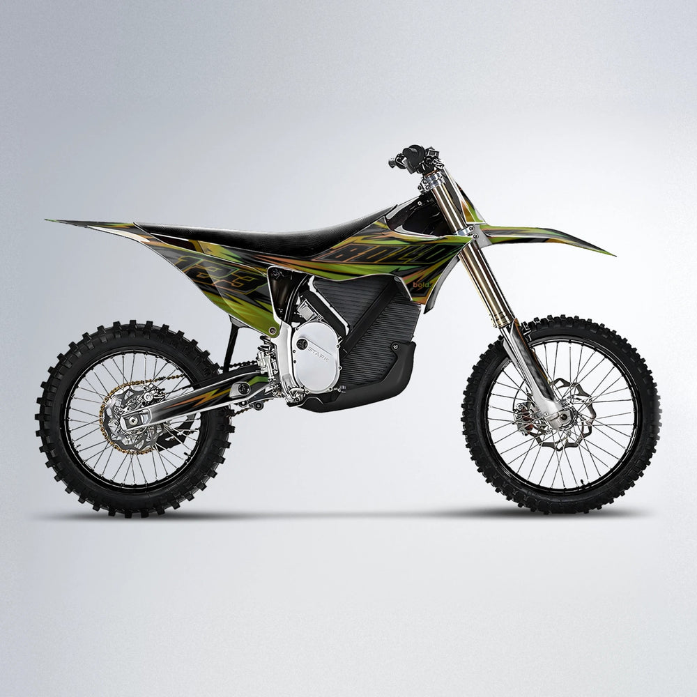 THUNDERSTRUCK Stark Varg MX motocross graphics kit in Olive