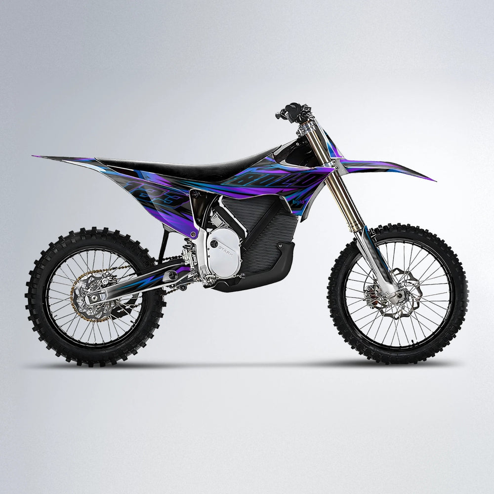 THUNDERSTRUCK Stark Varg MX motocross graphics kit in Purple